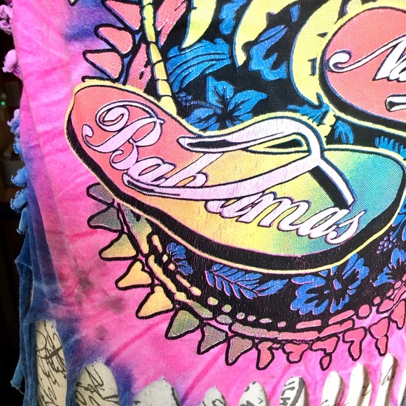 Women’s tie-dye Bahamas cut tank top - Picture 11 of 16